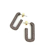 Ibiza Earrings - Liquid Metallic Mushroom
