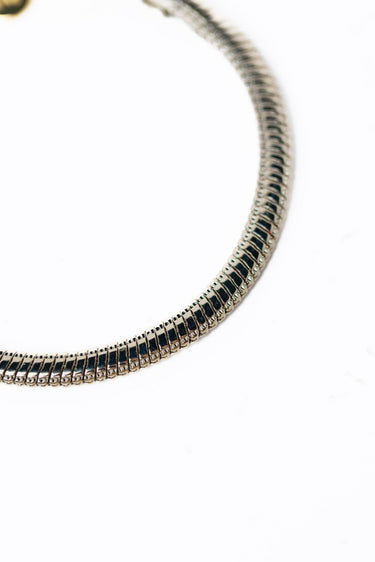 Calia Bracelet - Metallic Linen - By Alexa Rae