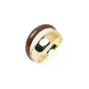 Cassidy Ring - Gold Cocoa