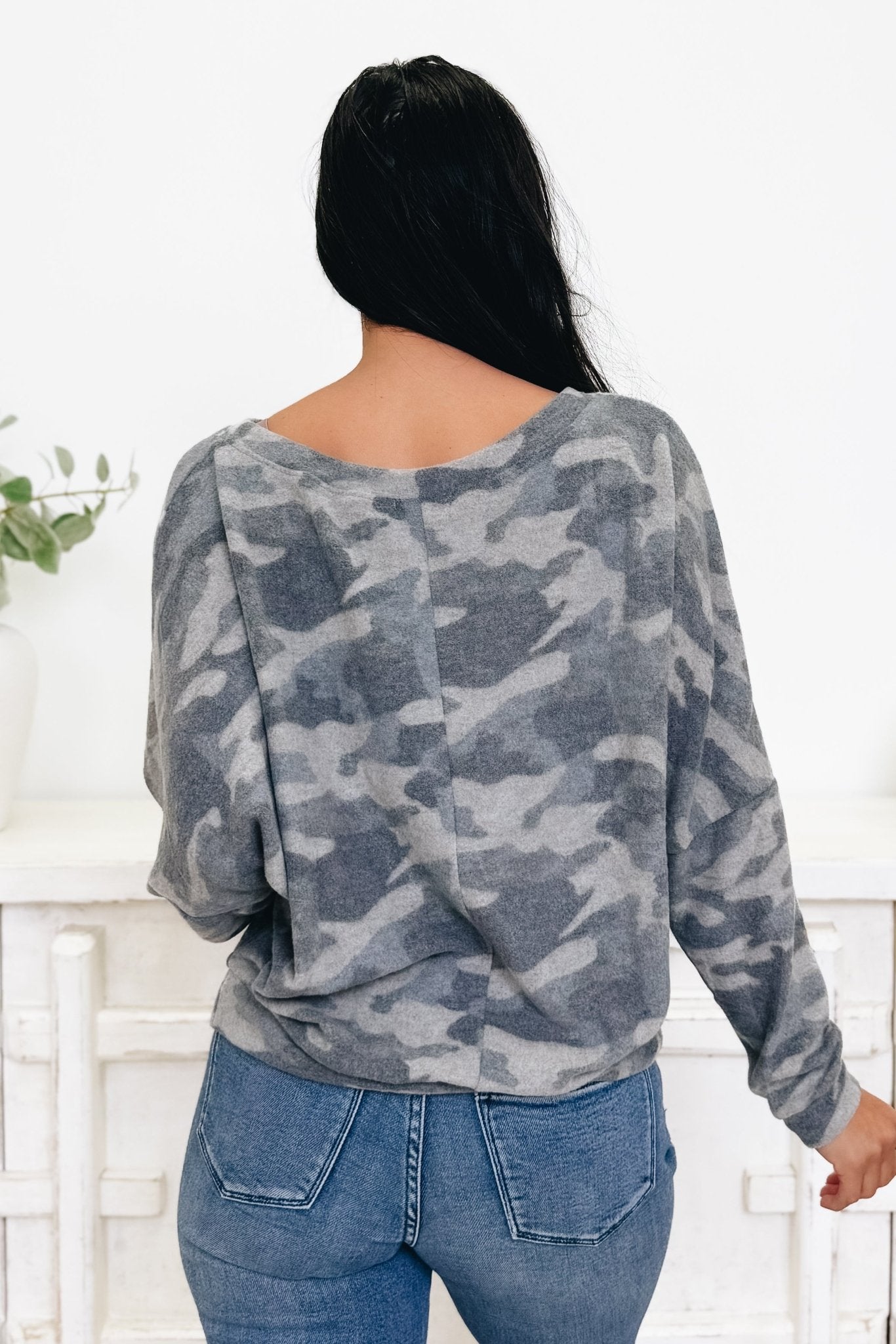 Catching You Camo Top - By Alexa Rae