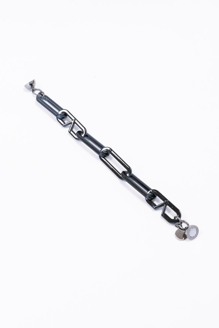 Valen Bracelet - Metallic Pearl Black