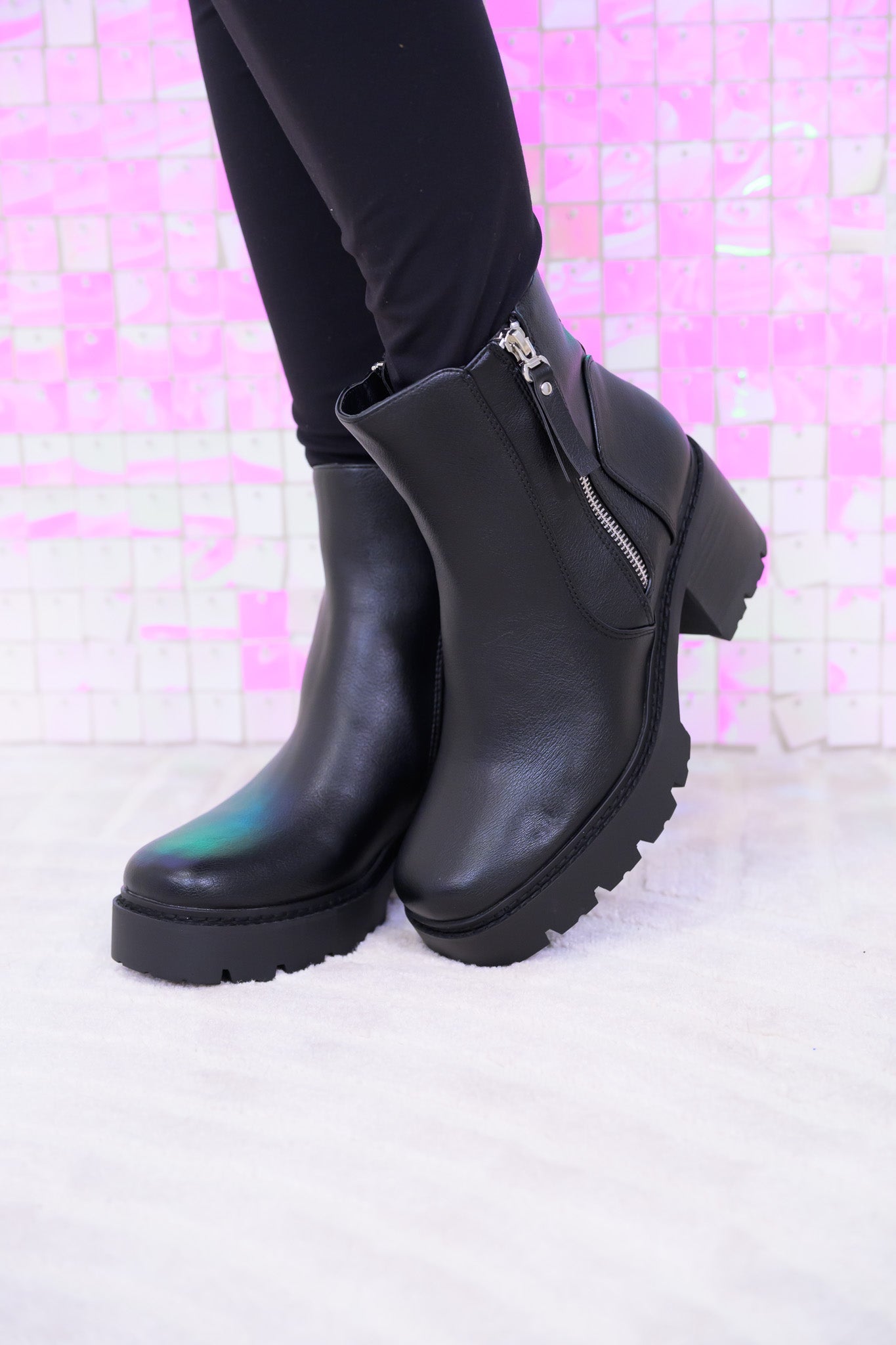 Corky's Up To No Good Boots - Black Smooth