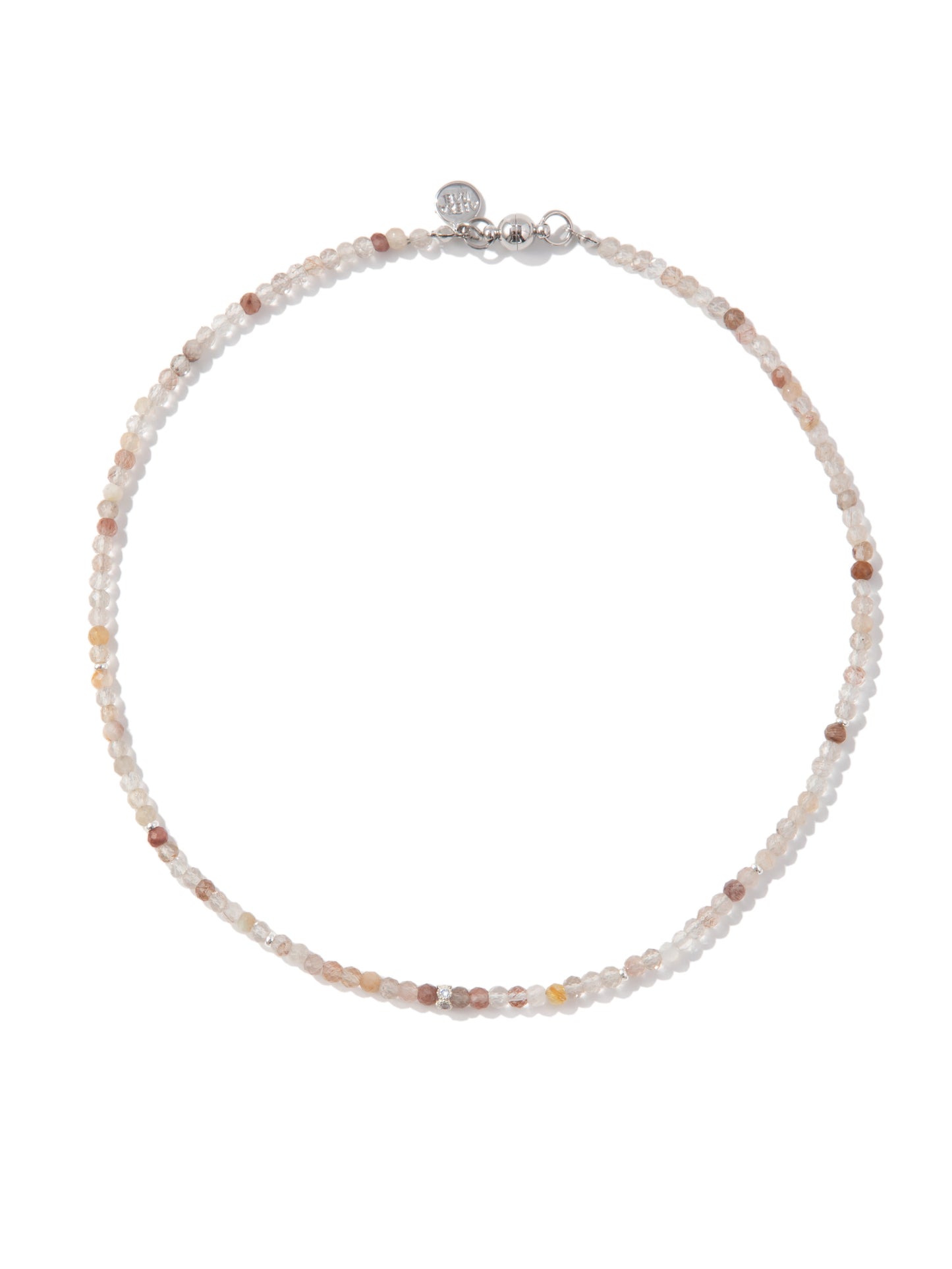 Riley Necklace - Silver Sand