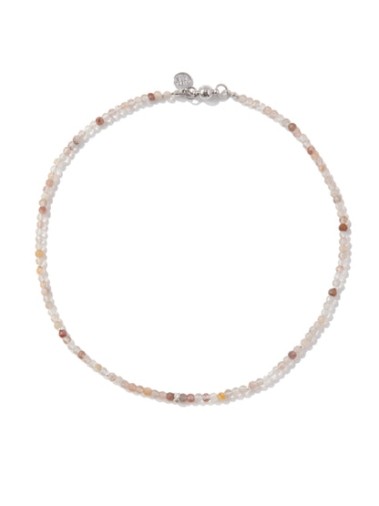 Riley Necklace - Silver Sand