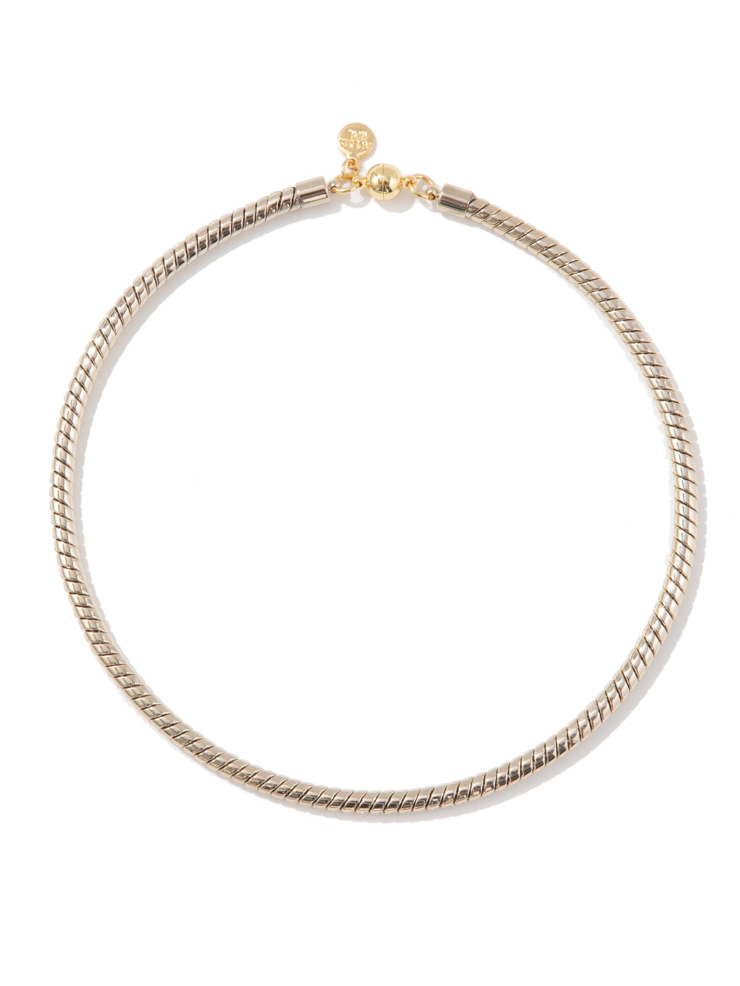 Molly Necklace - Metallic Linen
