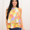 Let's Get Tropical Halter Top - 2 Colors!