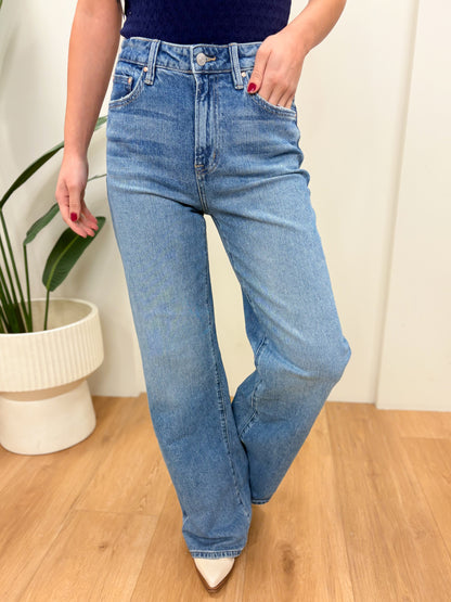 The Christina's By Mica - High Rise Wide Leg Jeans