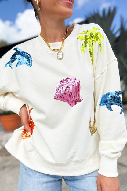 Ocean Bliss Pullover Top