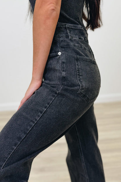 Jump Into Denim Jumpsuit