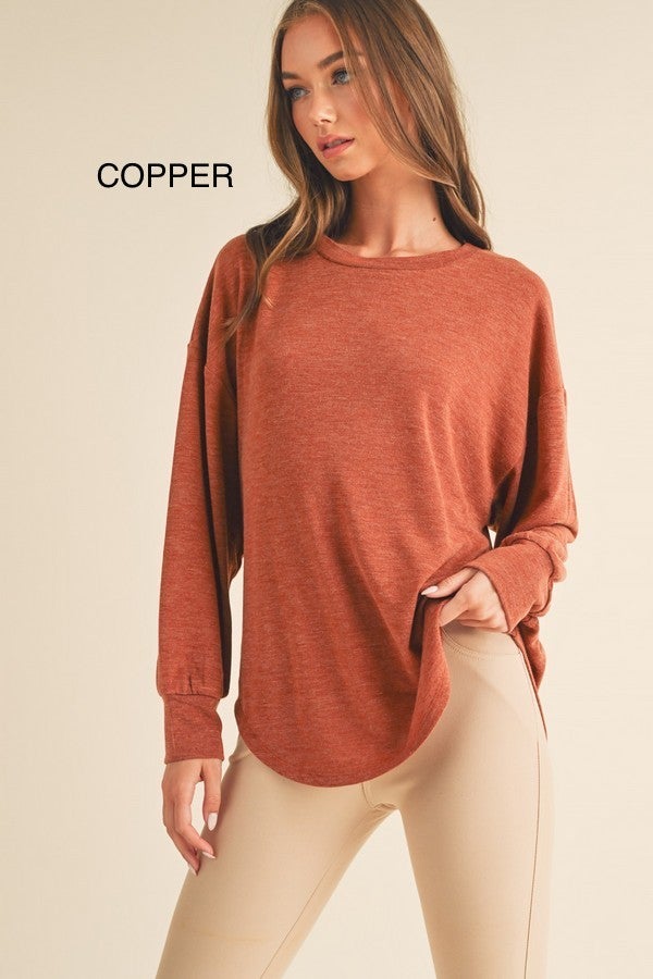 Effortless Beauty Top - 4 Colors!
