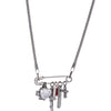 Charmed Life Necklace Blessed - Gunmetal