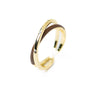 Cheryl Ring - Gold Cocoa - By Alexa Rae