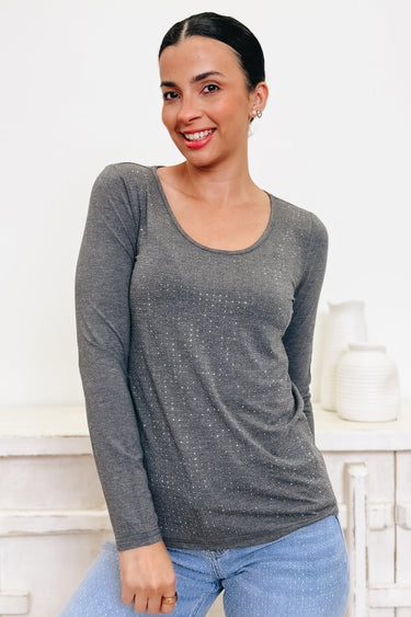 Connect The Dots Top - 2 Colors! - By Alexa Rae