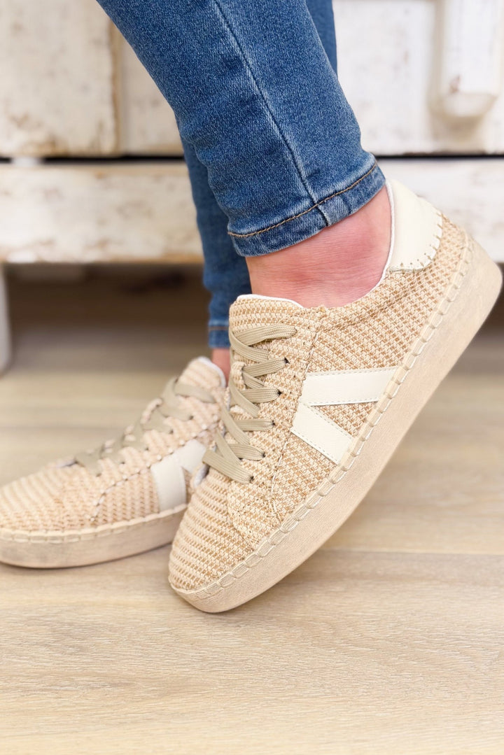 Corky's Friend Zone Sneakers - White Combo - By Alexa Rae