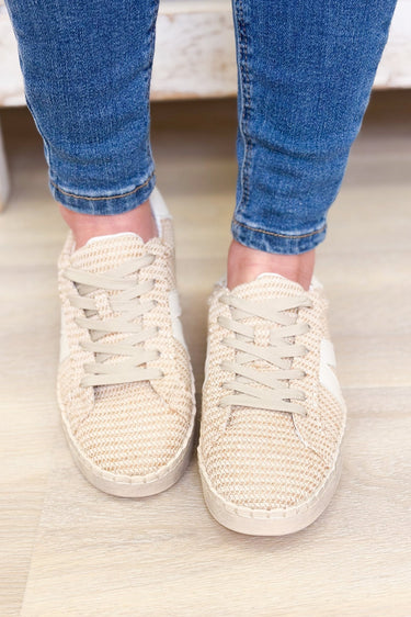 Corky's Friend Zone Sneakers - White Combo - By Alexa Rae