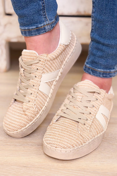 Corky's Friend Zone Sneakers - White Combo - By Alexa Rae