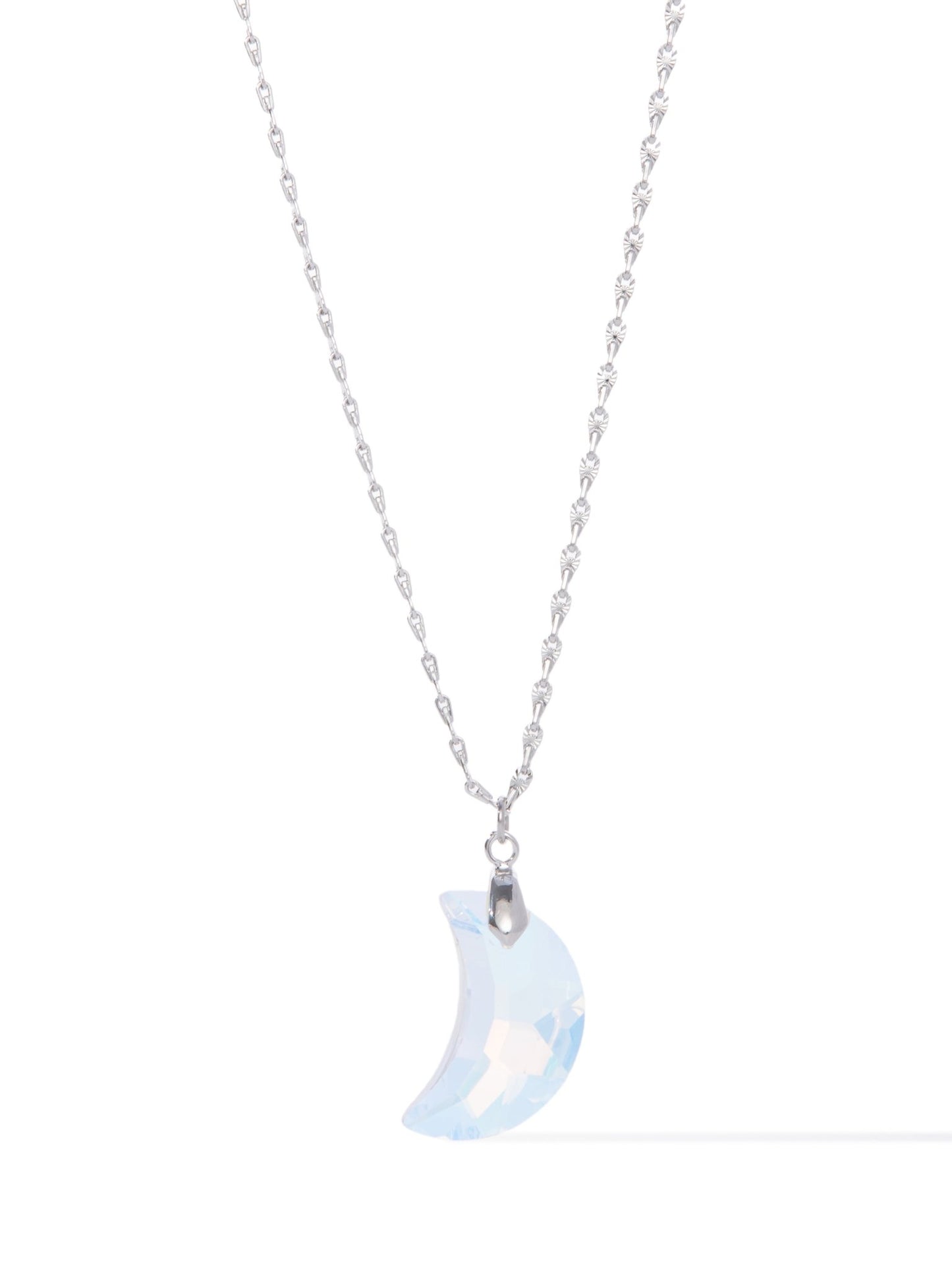 Crystal Night Necklace - Snow Glow - By Alexa Rae