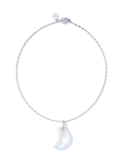 Crystal Night Necklace - Snow Glow - By Alexa Rae