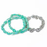 Cupids Cloud Bracelet Set - Silver - By Alexa Rae