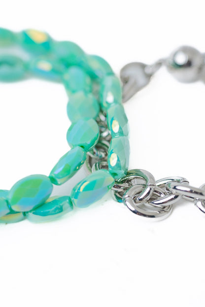 Cupids Cloud Bracelet Set - Silver - By Alexa Rae