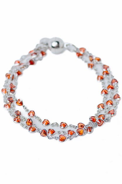 Cupids Kiss Bracelet - Ruby - By Alexa Rae