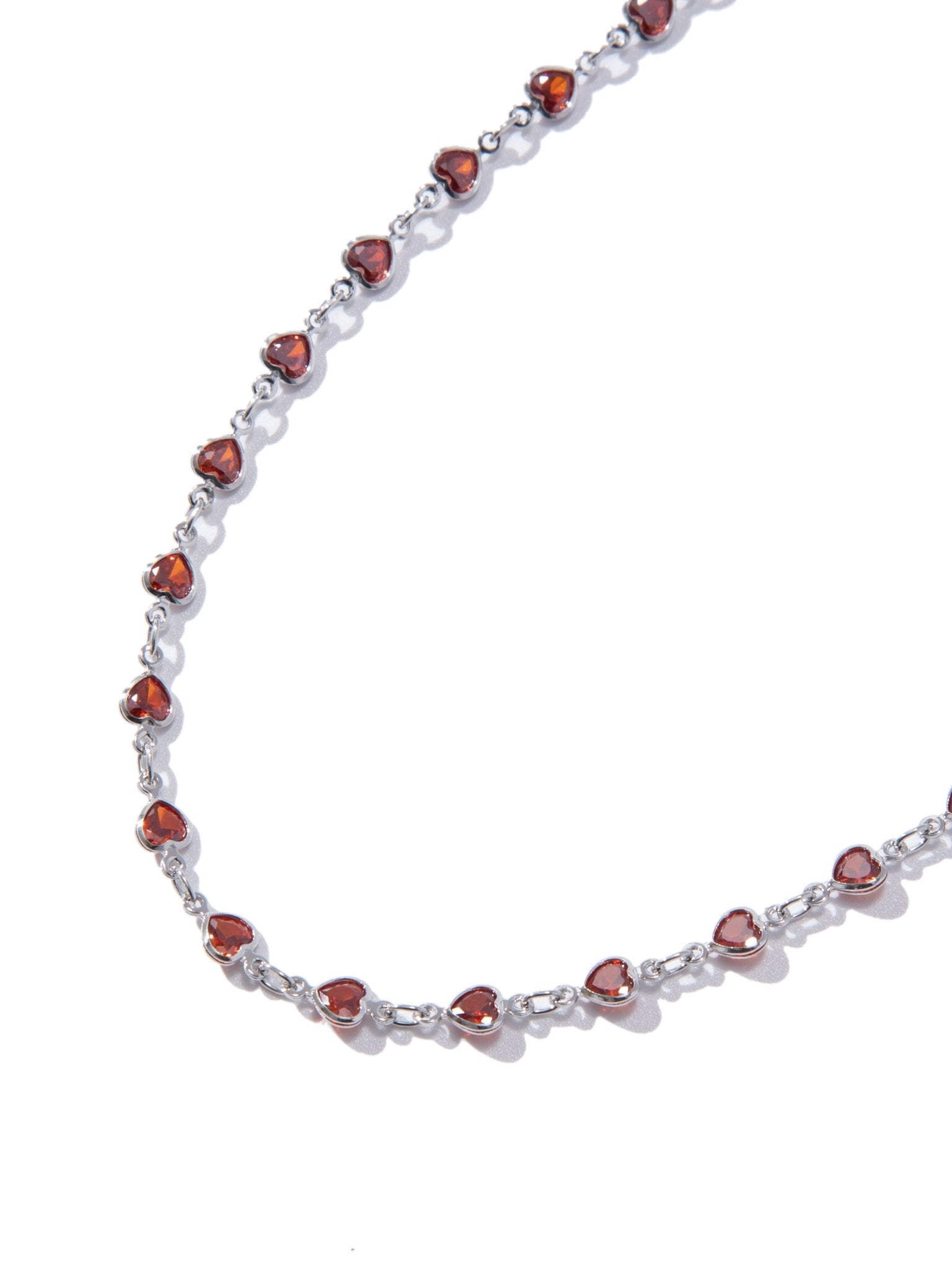 Cupids Kiss Necklace - Ruby - By Alexa Rae