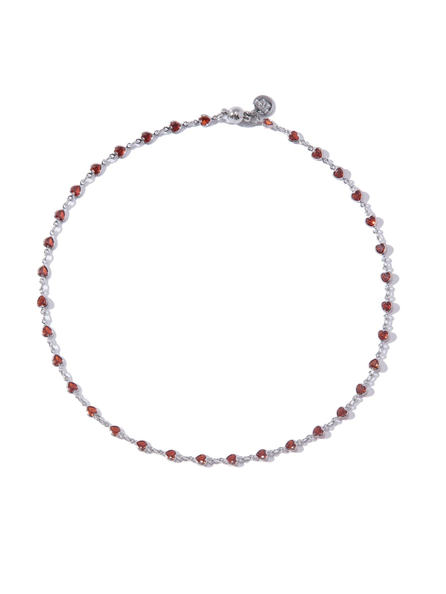 Cupids Kiss Necklace - Ruby - By Alexa Rae