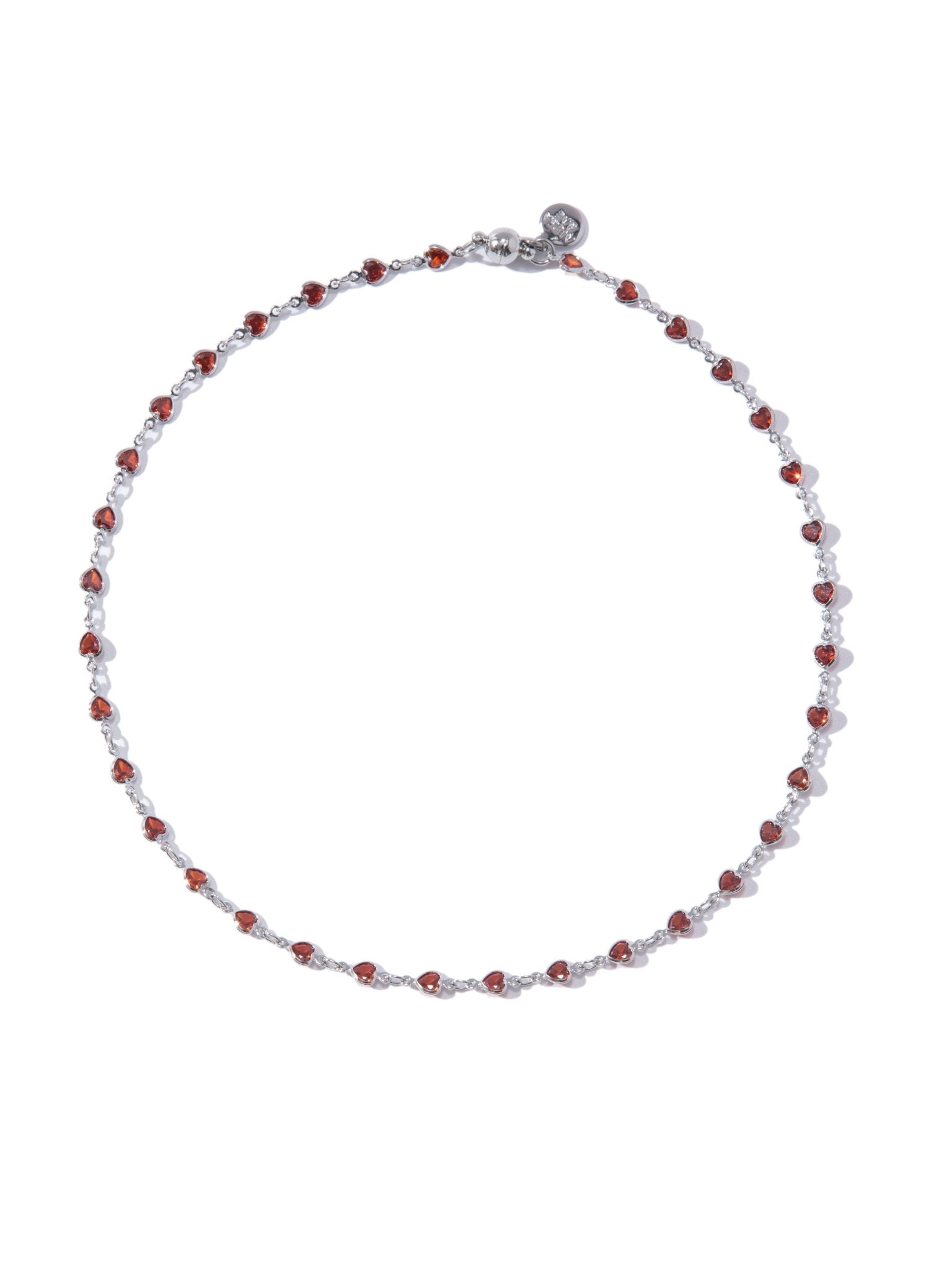 Cupids Kiss Necklace - Ruby - By Alexa Rae