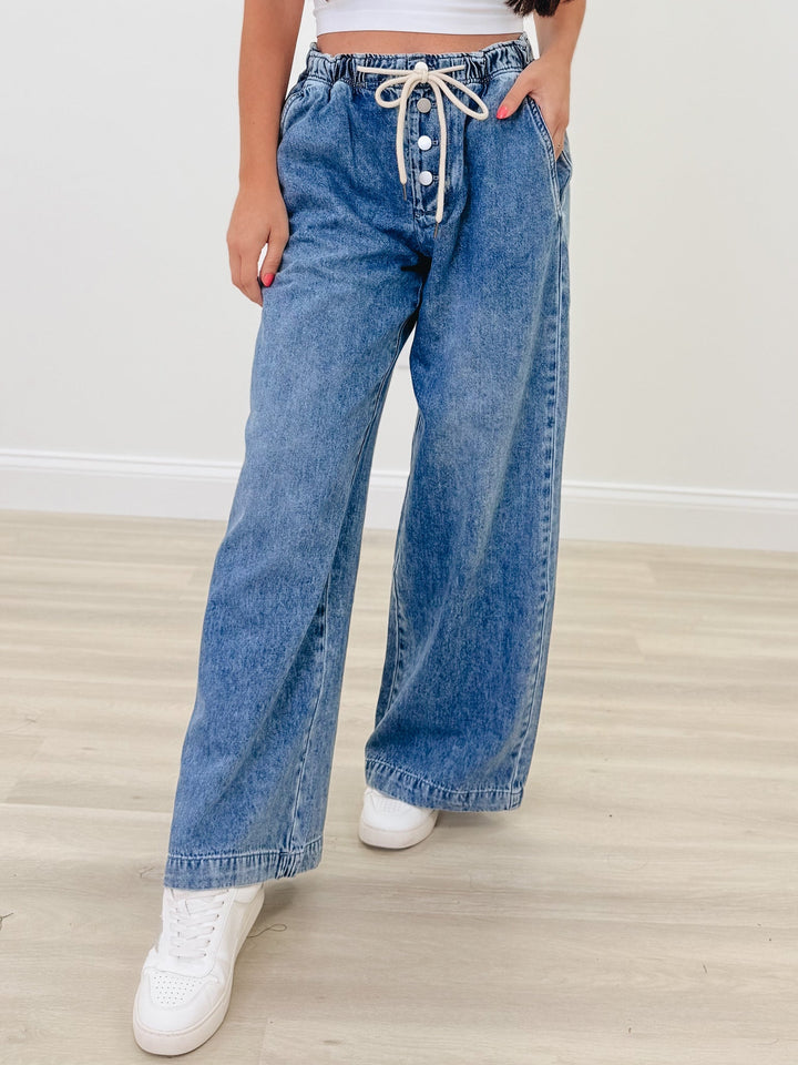 Baby Blues Wide Leg Pants