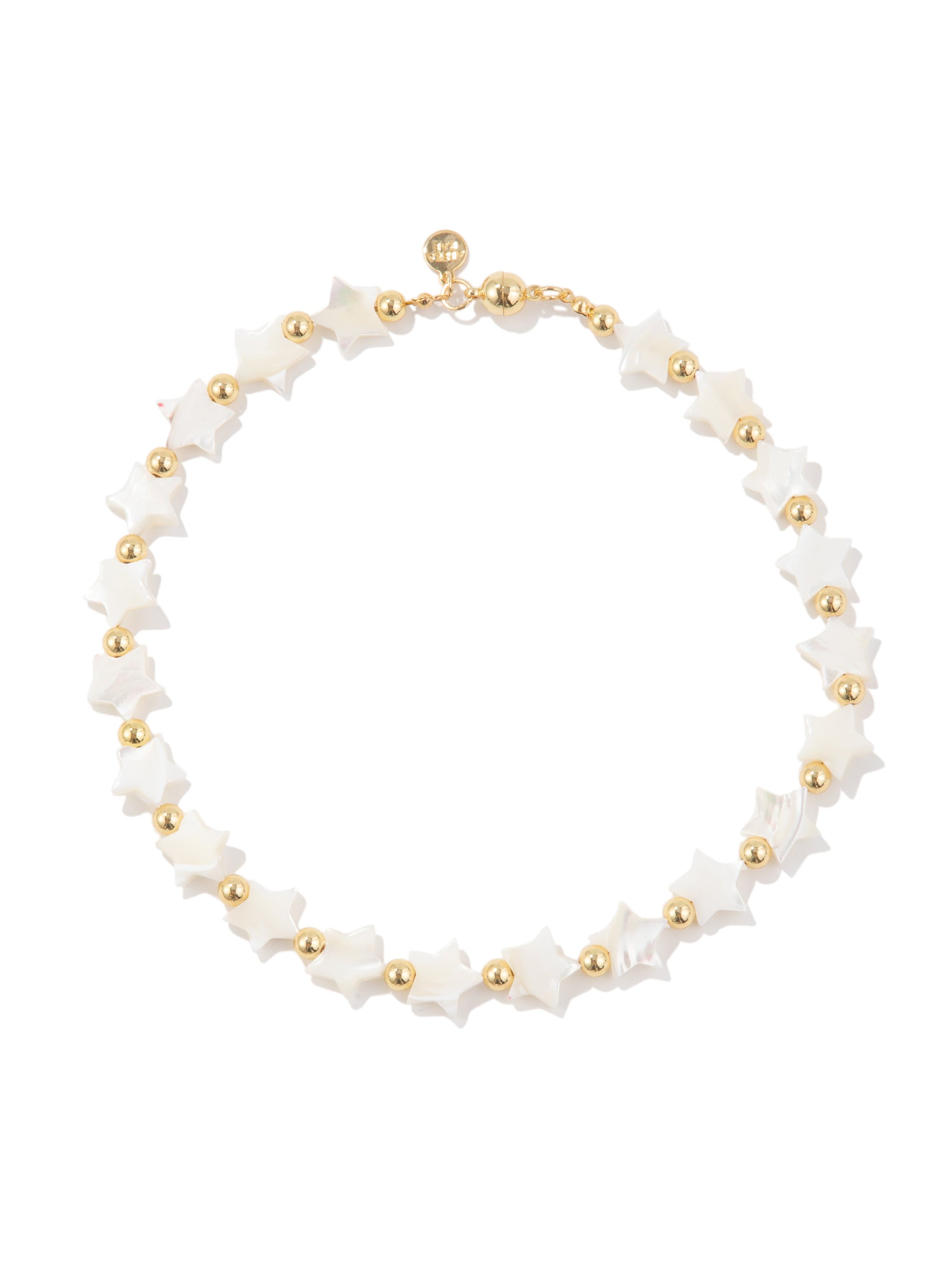 White Star Necklace - White