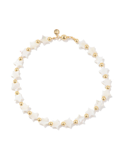 White Star Necklace - White