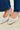 The Laura Pointy Toe Slingback Black Heel Flat - White