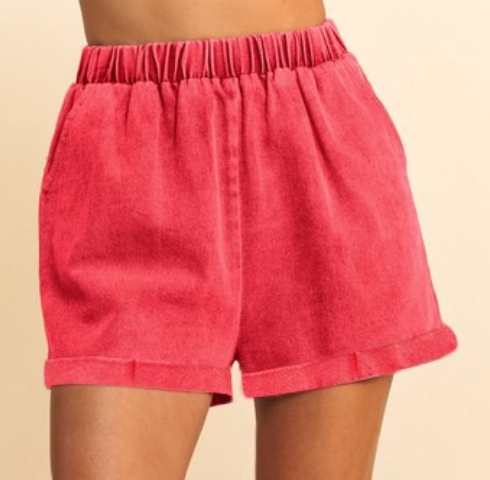 Giving It Your Whole Heart Shorts - 2 Colors!