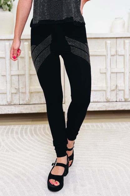 Goddess Glow Leggings - Black