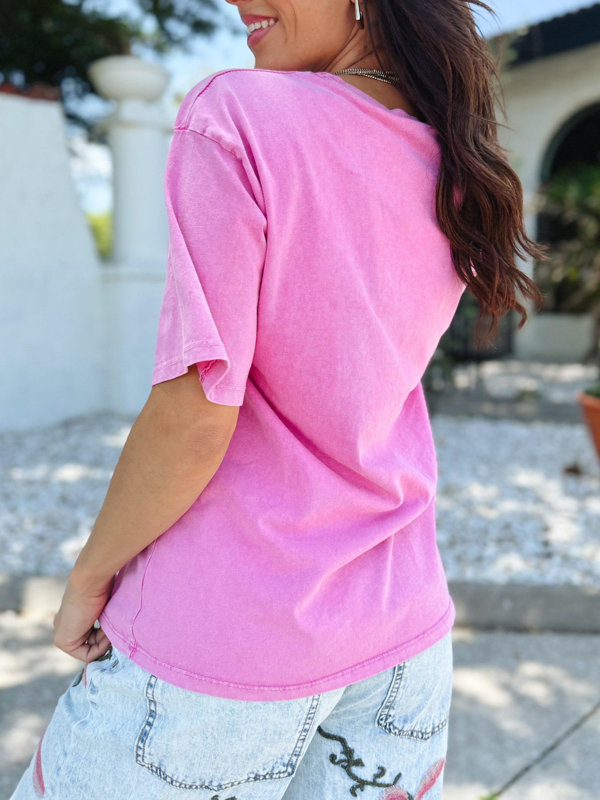 The Famous One Graphic Top
