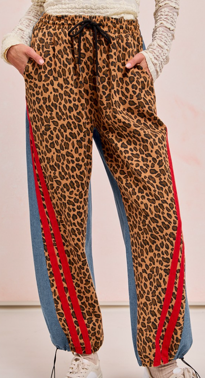 On The Trail Leopard Jogger Pants - 2 Colors!