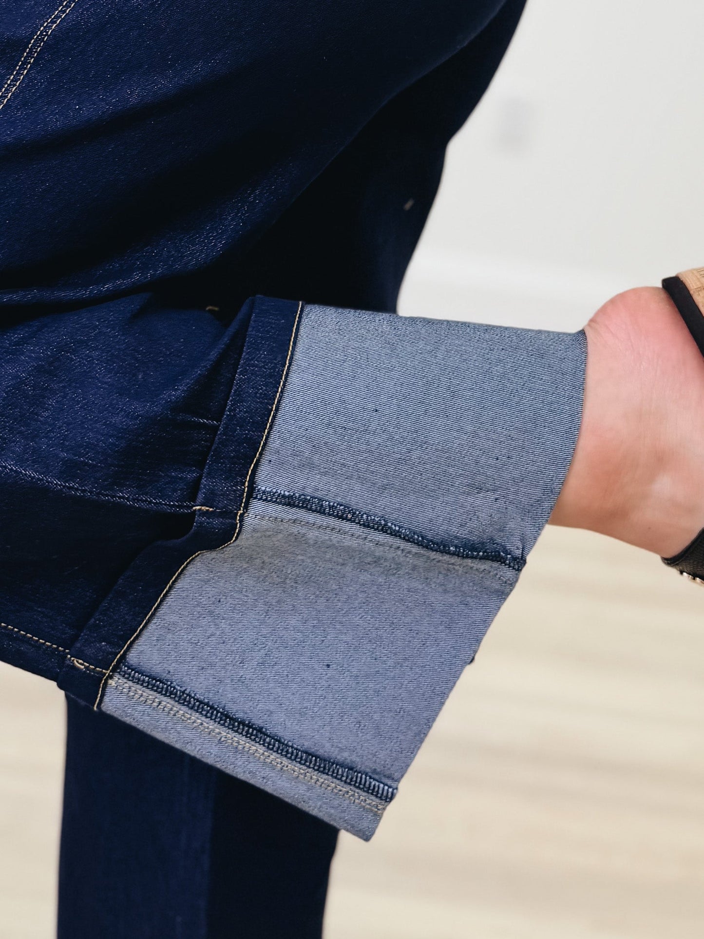 City Cool Wide Leg Jeans - Denim