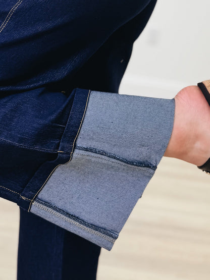 City Cool Wide Leg Jeans - Denim
