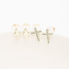 Heaven Stud Earrings Set - Metallic Mint Magnolia