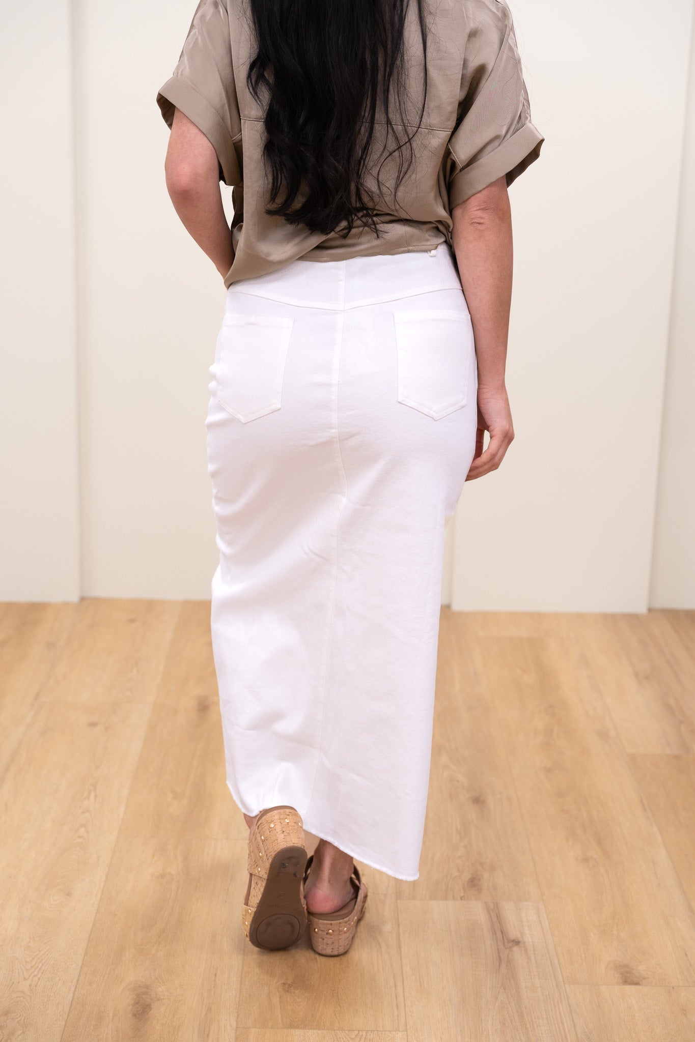 Just In The Slit Of Time Skirt - 2 Colors!