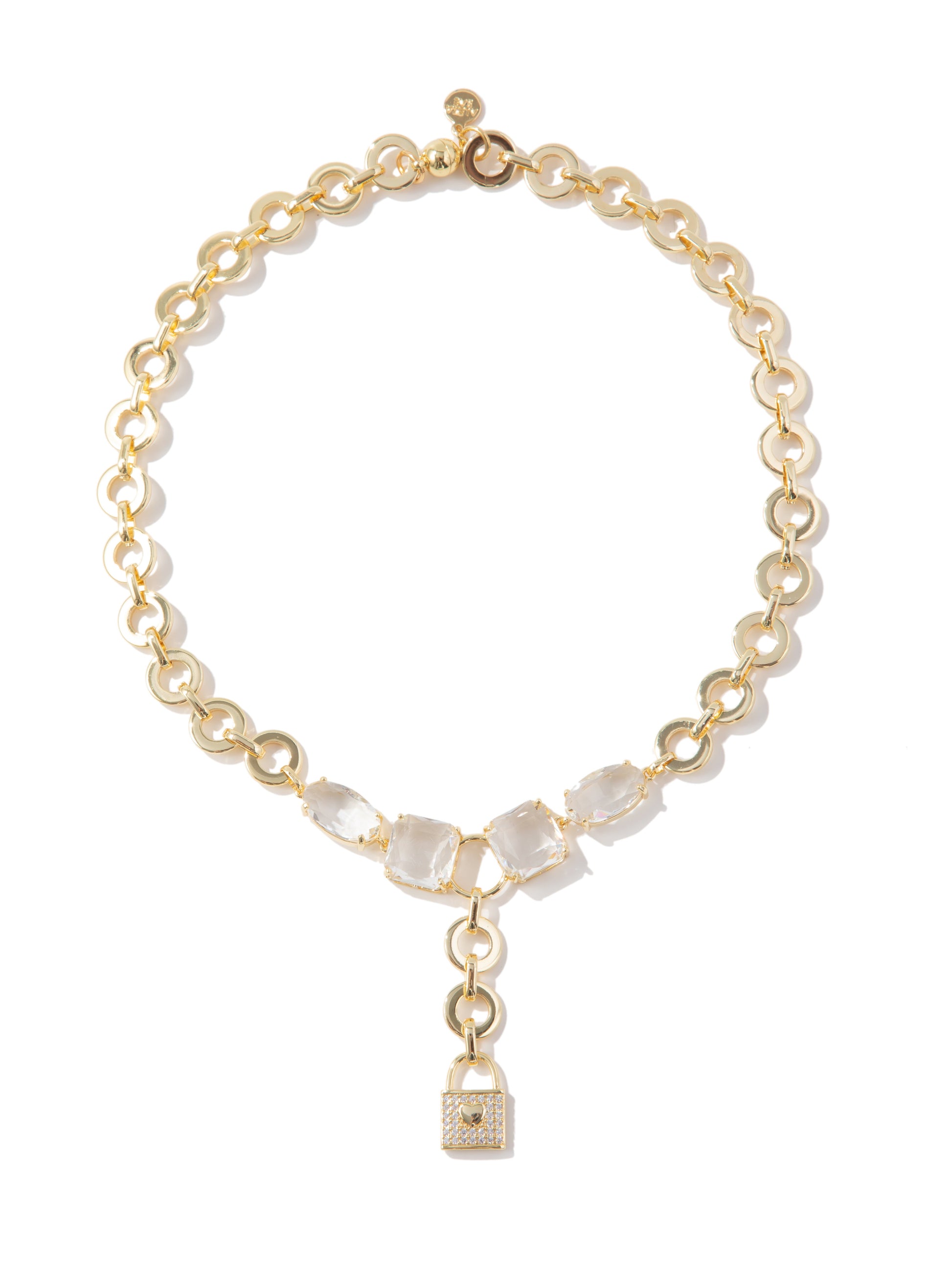 Sylvie Necklace - Liquid Metallic Moonlight