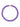 Shakira Necklace - Matte Electric Purple