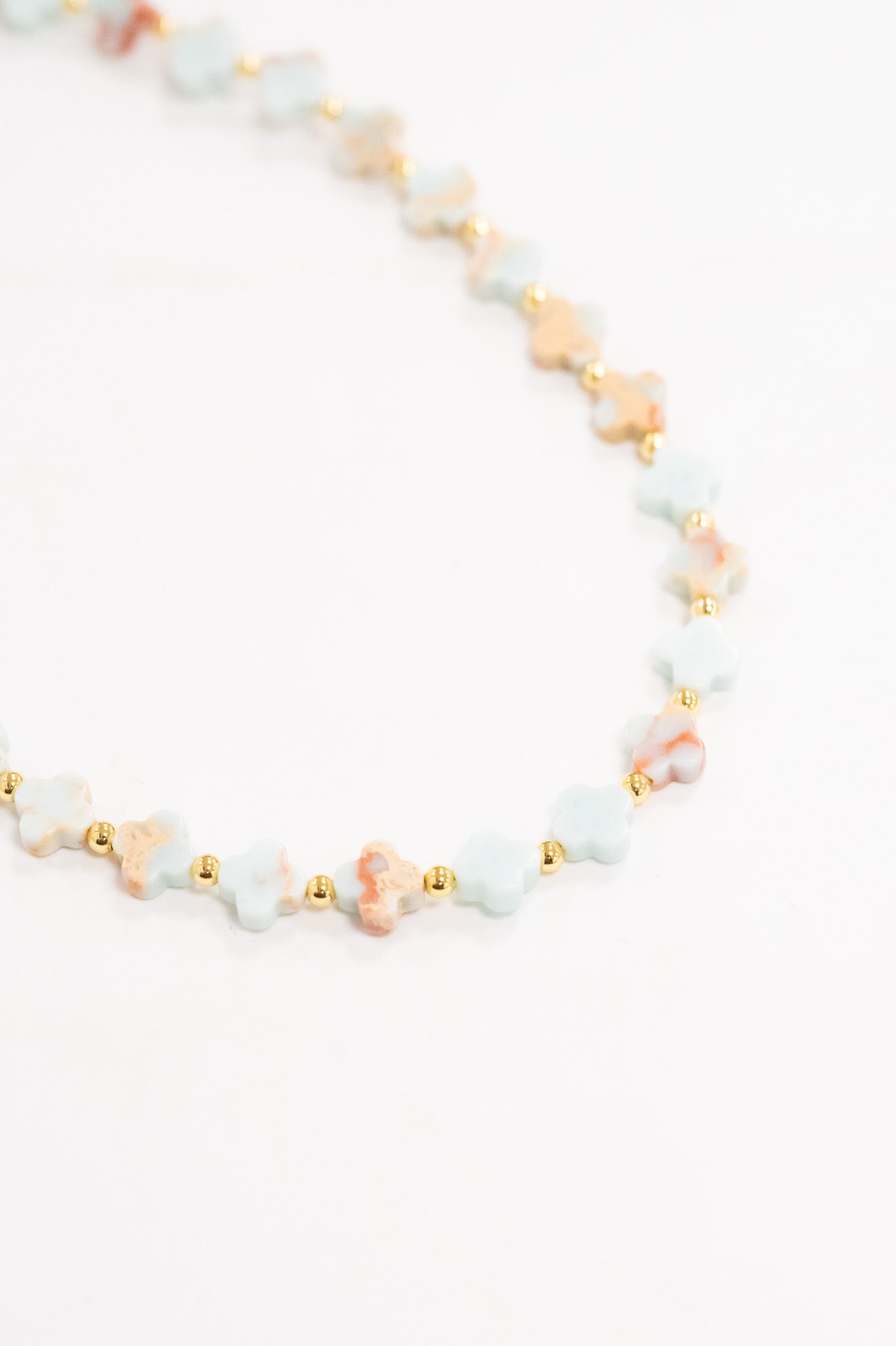 Blooming Skies Necklace - Sky