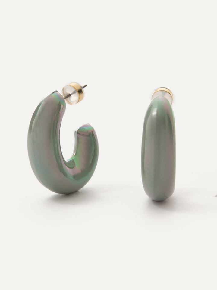 Ella Earrings - Shimmer Mist
