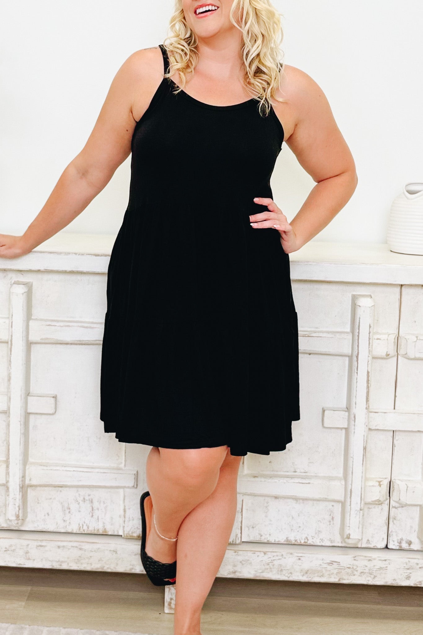 Sunday Blues Dress - 2 Colors!
