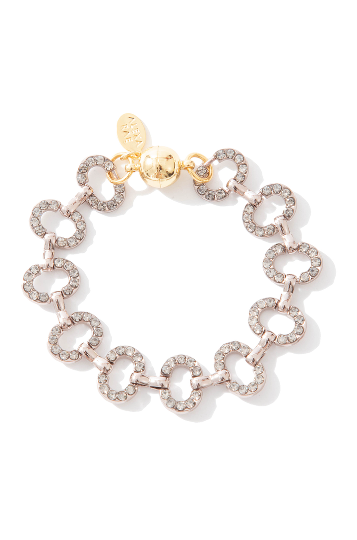 Vanna Pave Bracelet - Liquid Metallic Platinum