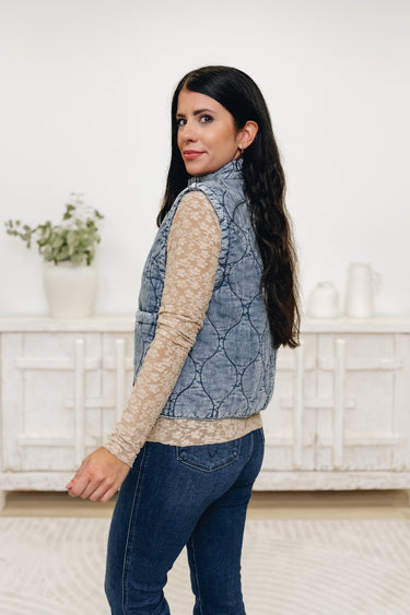 Top The Charts Denim Vest