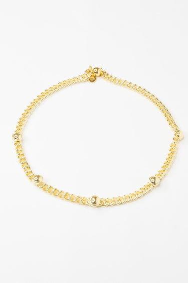 Paraiso Beach Necklace - Metallic Vanilla