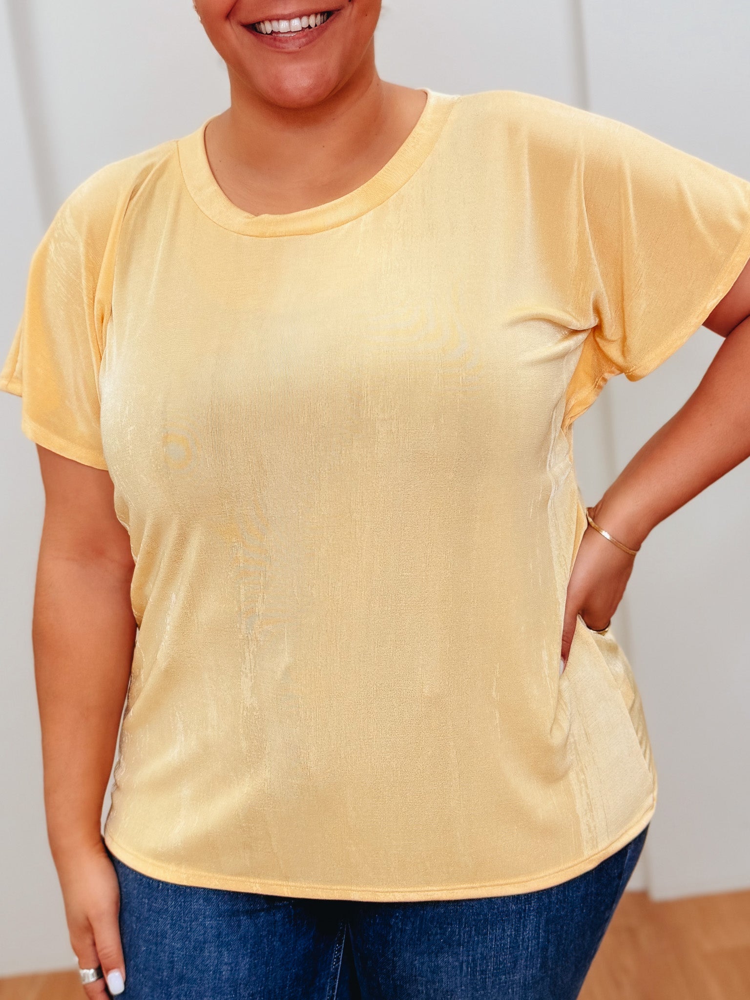 Simple & Sweet Top - 2 Colors!