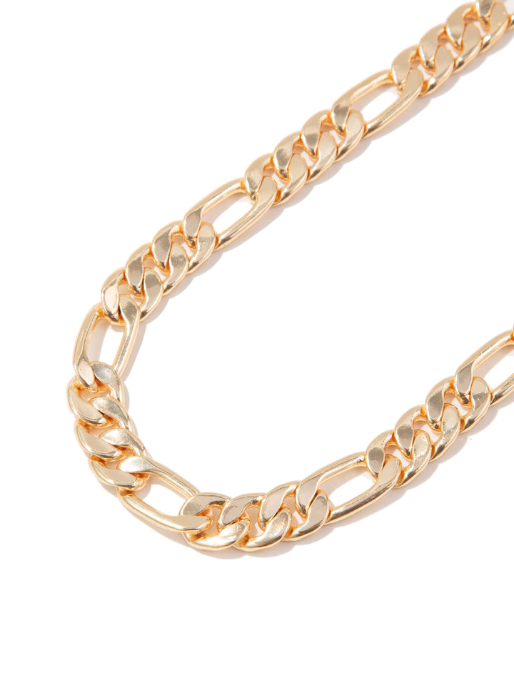 Taylor Necklace Long - Metallic Gardenia